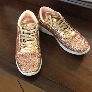 Forever rose gold shoes